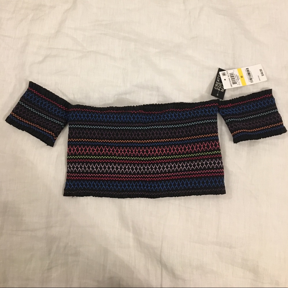 Smocked Bikini Top